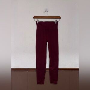 Knix Burgundy Leggings